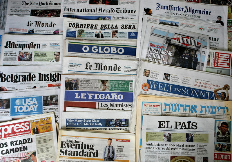 international-newspaper International Newspapers Image