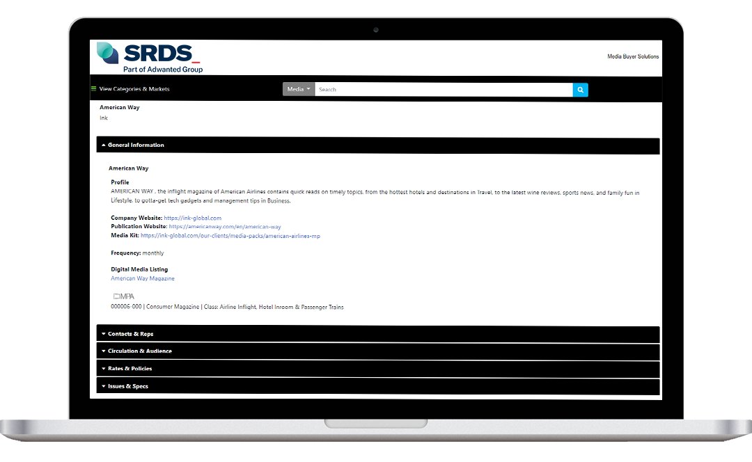 weblaptop-e1643228279904 SRDS webpage shown on laptop